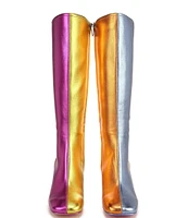 Circus NY by Sam Edelman Olympia Colorblock Metallic Boots