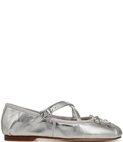 Circus NY by Sam Edelman Zuri Leather Bow Ballerina Flats