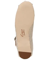 Circus NY by Sam Edelman Zuri Raffia Bow Ballerina Flats