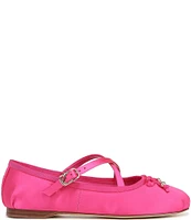 Circus NY by Sam Edelman Zuri Satin Bow Ballerina Flats