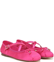 Circus NY by Sam Edelman Zuri Satin Bow Ballerina Flats