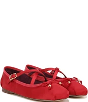 Circus NY by Sam Edelman Zuri Satin Bow Ballerina Flats