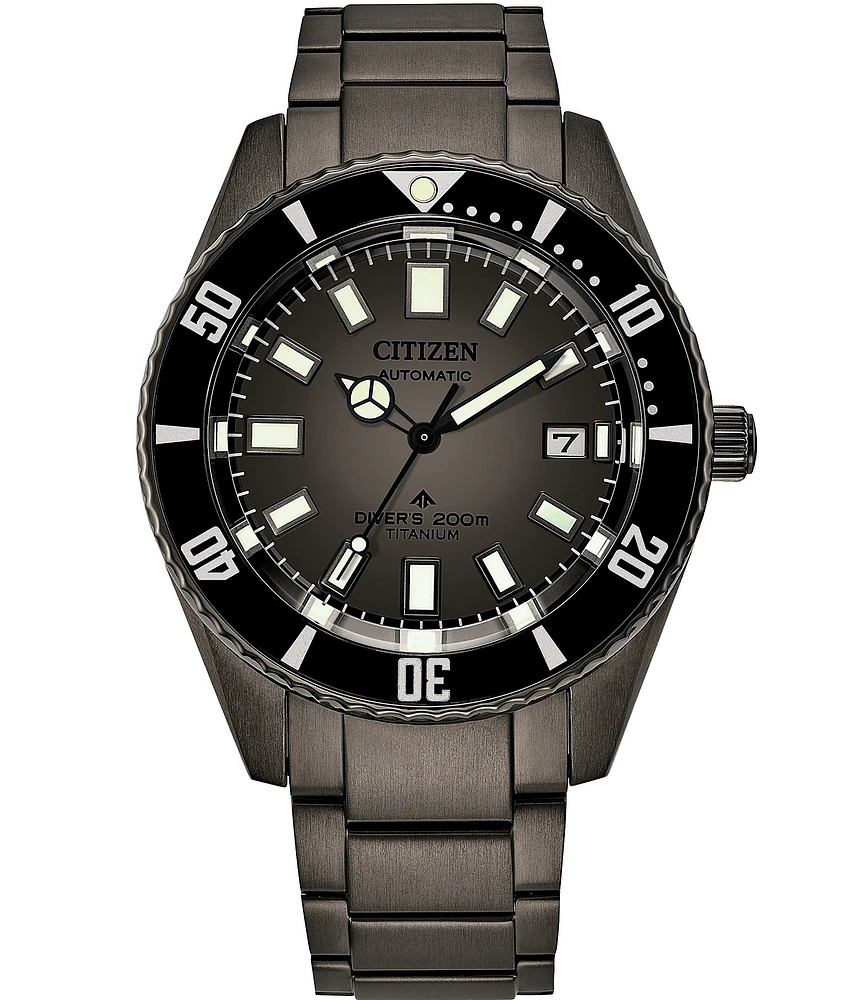 Citizen Men's Promaster Dive Mechanical Automatic Titanium Band Watch