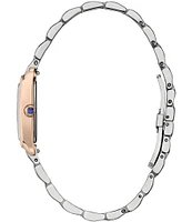 Citizen Women's L Bianca Three Hand Two Tone Stainless Steel Bracelet Watch