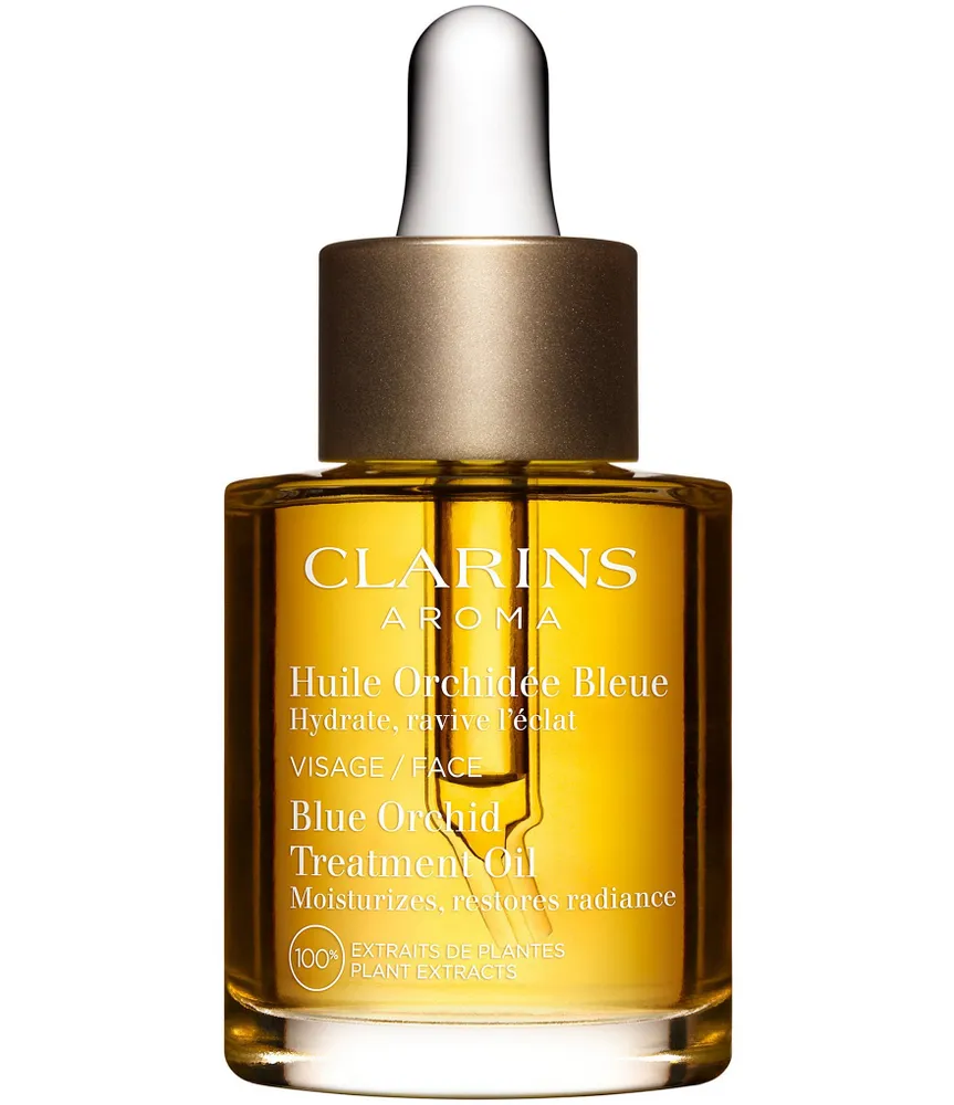 Clarins Blue Orchid Radiance & Hydrating Face Treatment Oil