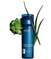 Clarins CLARINSMEN Super Hydrating Moisturizer Cooling Gel, All Skin Types