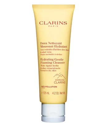 Clarins Hydrating Gentle Foaming Cleanser with Aloe Vera