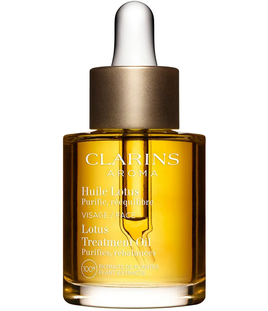 Clarins Lotus Balancing & Hydrating Face Treatment Oil