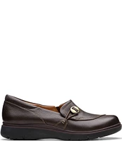 Clarks Artisan Certina Ease Leather Slip Ons