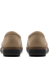 Clarks Artisan Certina Ease Nubuck Suede Slip Ons