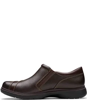 Clarks Artisan Certina Pure Leather Side Zip Slip Ons