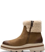 Clarks Artisan Hencroft Madi Waterrpoof Nubuck Suede Warm Lined Booties