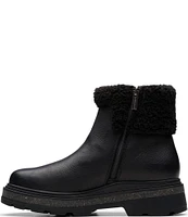 Clarks Artisan Hencroft Madi Waterrpoof Leather Warm Lined Booties