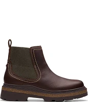 Clarks Artisan Hencroft Step Waterproof Leather Chelsea Booties