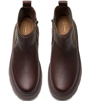 Clarks Artisan Hencroft Step Waterproof Leather Chelsea Booties