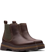 Clarks Artisan Hencroft Step Waterproof Leather Chelsea Booties