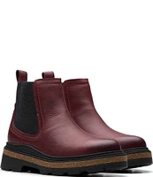 Clarks Artisan Hencroft Step Waterproof Leather Chelsea Booties