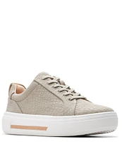 Clarks Artisan Hollyhock Walk Leather Platform Sneakers