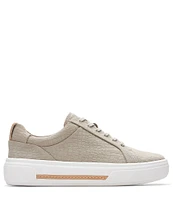 Clarks Artisan Hollyhock Walk Leather Platform Sneakers