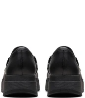 Clarks Artisan Loriini Izzy Leather Wedge Loafers