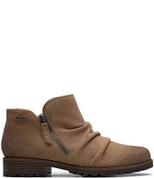 Clarks Artisan Nissini Top Waterproof Suede Booties