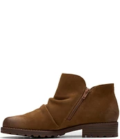 Clarks Artisan Nissini Top Waterproof Suede Booties