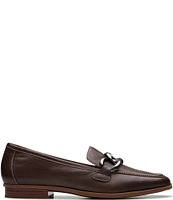 Clarks Artisan Sarafyna Iris Leather Chain Loafers