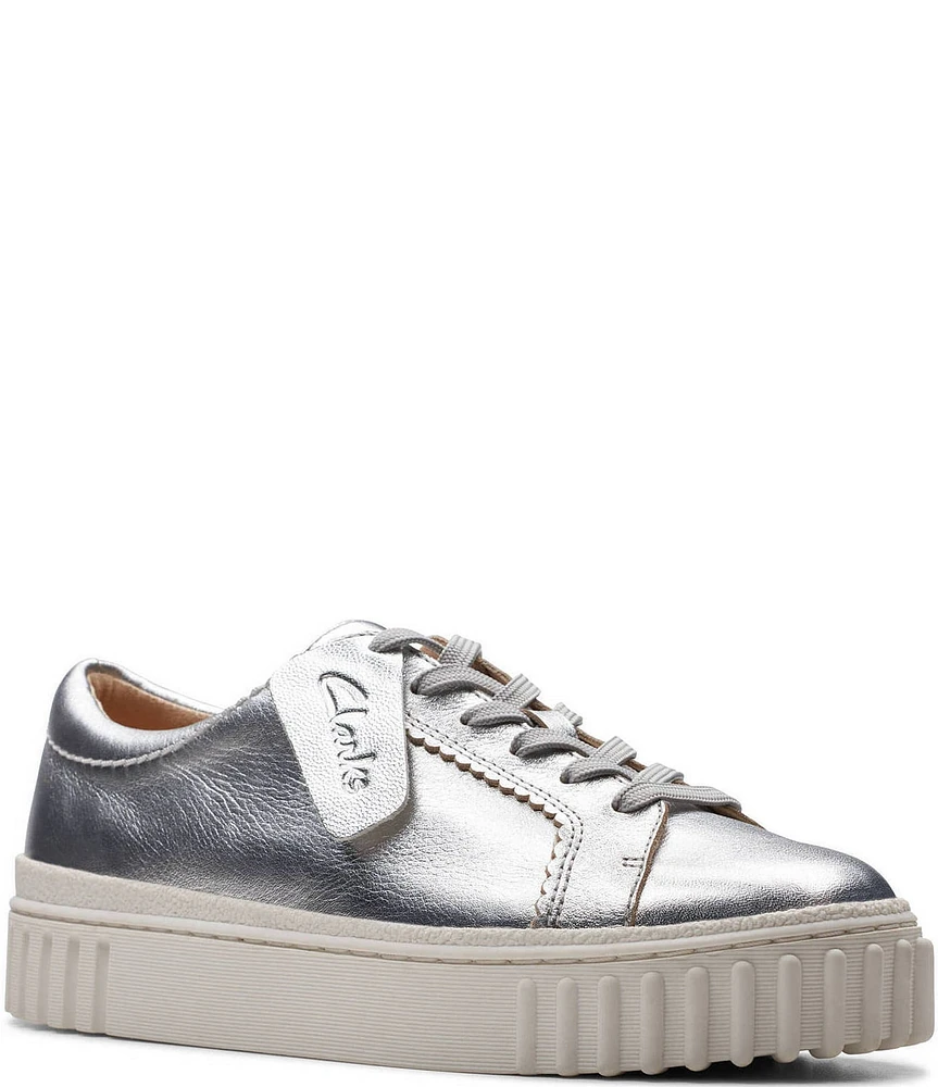 Clarks Signature Mayhill Walk Leather Sneakers