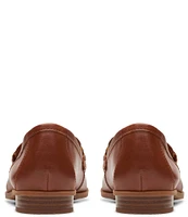 Clarks Artisan Sarafyna Iris Leather Printed Chain Loafers