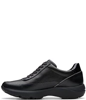 Clarks Signature Tivoli Side Zip Lace-Up Sneakers