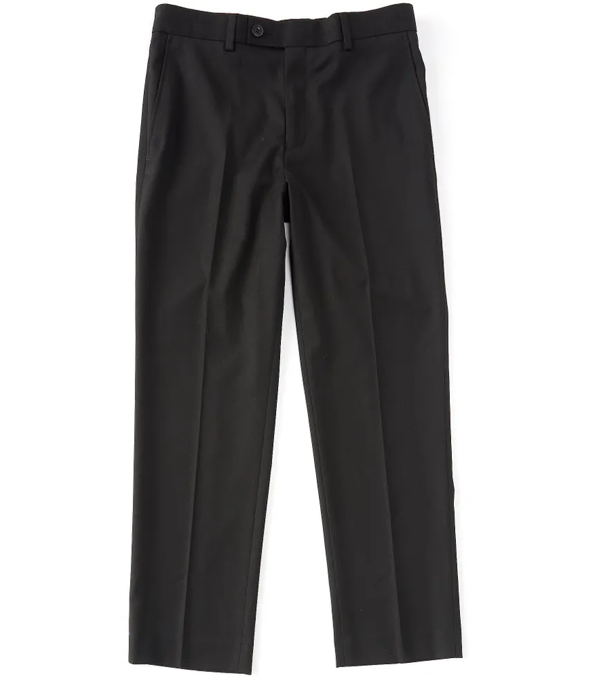 Class Club Big Boys 10-18 Husky Flat Front Dress Pants