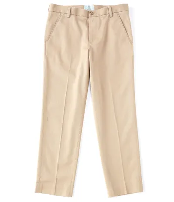 Class Club Big Boys 10-18 Husky Non-Iron Stretch Twill Pants