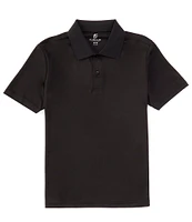 Class Club Big Boys 10-20 Husky Short-Sleeve Synthetic Performance Polo Shirt