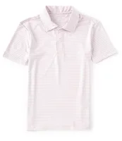 Class Club Big Boys 8-20 Short Sleeve Feeder Stripe Polo