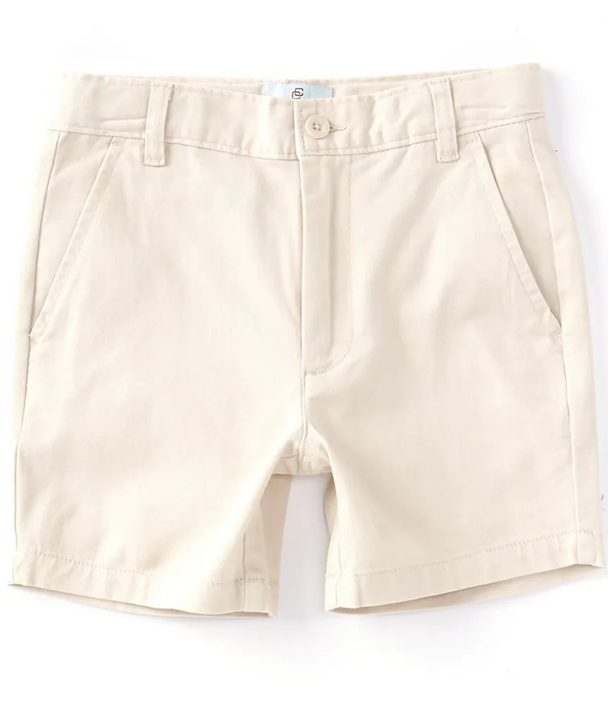 Class Club Big Boys 8-20 Flat Front Stretch Twill Shorts