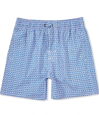 Class Club Big Boys 8-20 Geo Crabs Swim Trunks