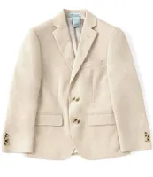 Class Club Big Boys 8-20 Linen Blend Blazer