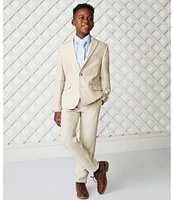 Class Club Big Boys 8-20 Linen Blend Dress Pants