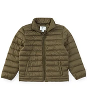 Class Club Big Boys 8-20 Long Sleeve Solid Puffer Jacket