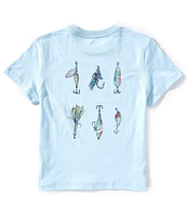 Class Club Big Boys 8-20 Lures Screen T-Shirt