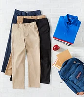 Class Club Big Boys Modern-Fit Comfort Stretch Synthetic Pants