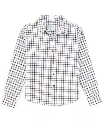 Class Club Big Boys 8-20 Plaid Sport Shirt