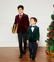 Class Club Big Boys 8-20 Flat Front Dress Pants