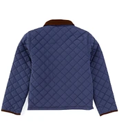 Class Club Big Boys 8-20 Snap Front Quilted Barn Coat