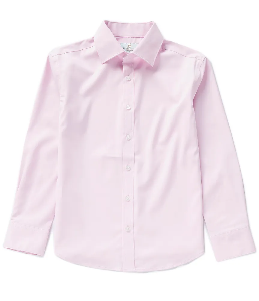 Class Club Big Boys 8-20 Solid Synthetic Dress Shirt