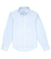 Class Club Big Boys 8-20 Long Sleeve Non-Iron Stretch Oxford Dress Shirt