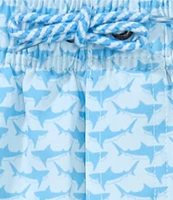 Class Club Big Boys Tonal Sharks Swim Trunks