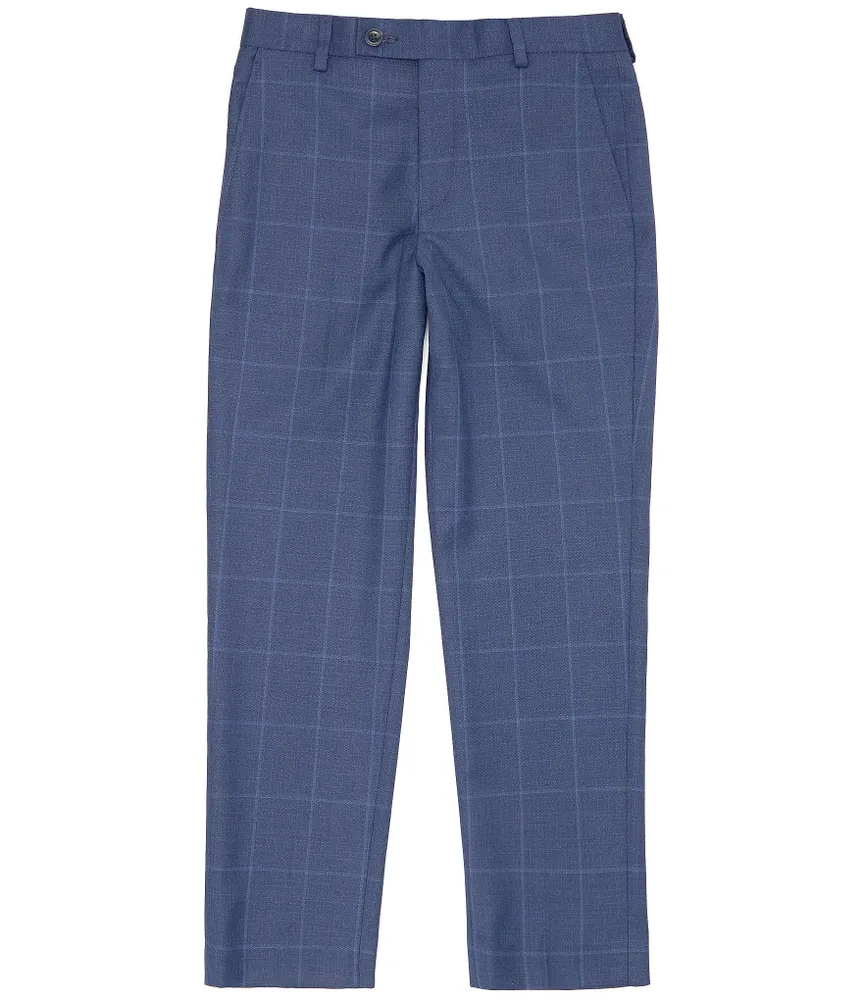 Class Club Big Boys 8-20 Window Pane Dress Pants