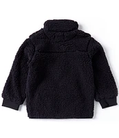 Class Club Big Boys 8-20 Zip Front Teddy Fleece Jacket