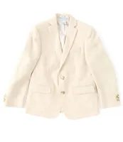 Class Club Big Boys Husky 10-18 Linen Blend Jacket